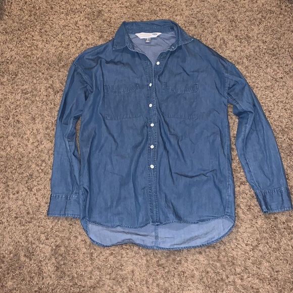Denim Button Up - Picture 1 of 2